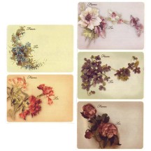 8 Assorted Floral To and From Stickers